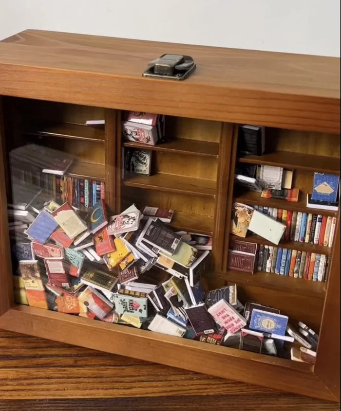 Anxiety Bookshelf — Mini Shakeable Library