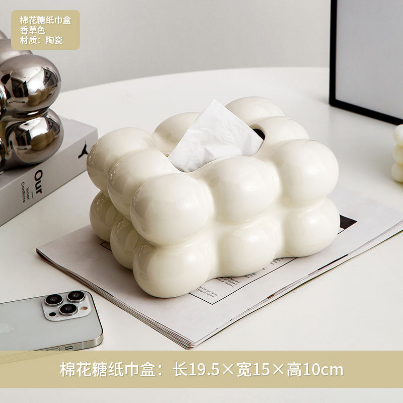 Ceramic Tissue Box Cover
