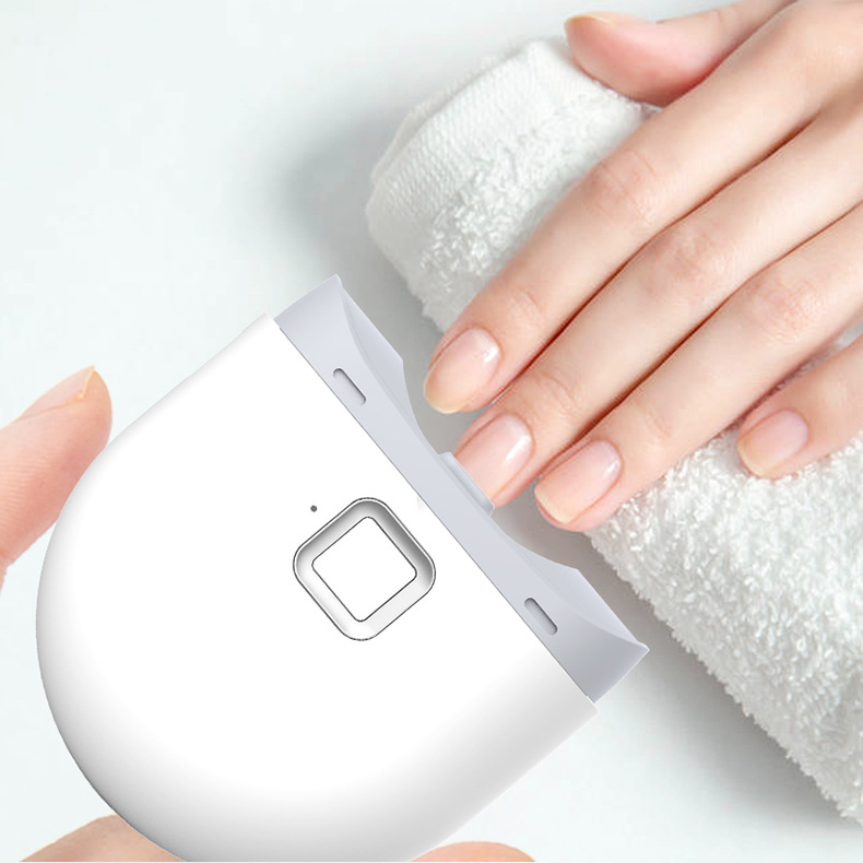Electric Nail Clipper & File with LED Light