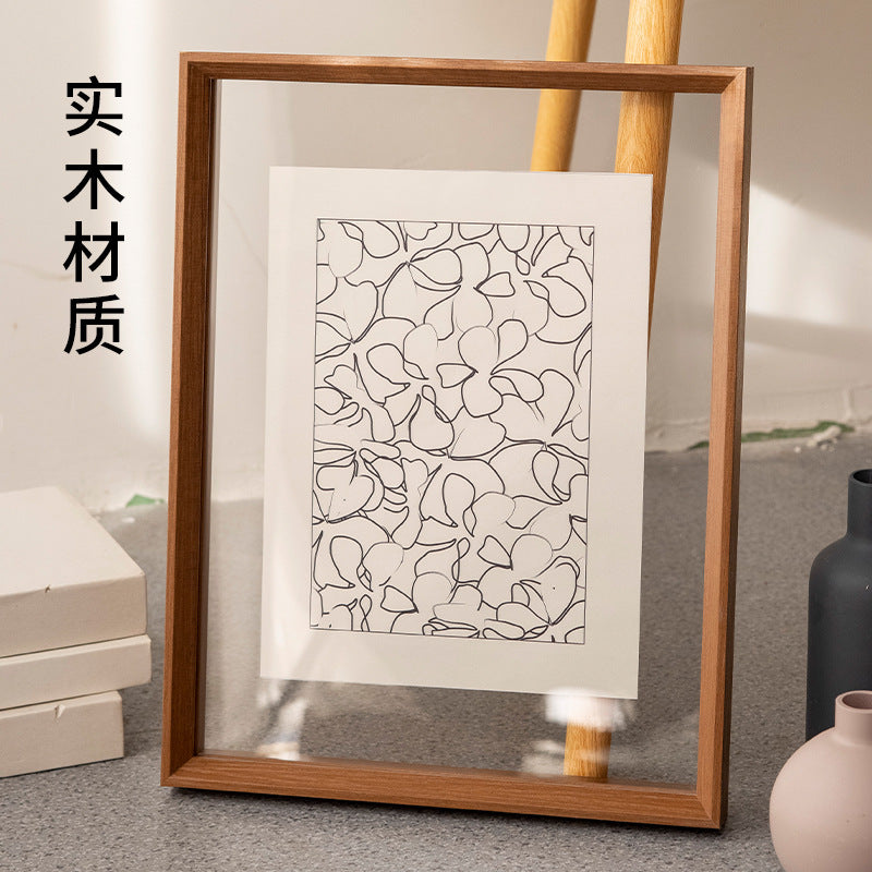 Double-Sided Acrylic Photo Frame