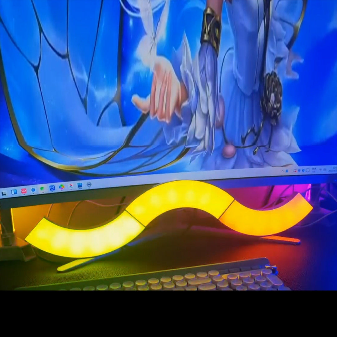 Smart App-Controlled Wall Light Panels