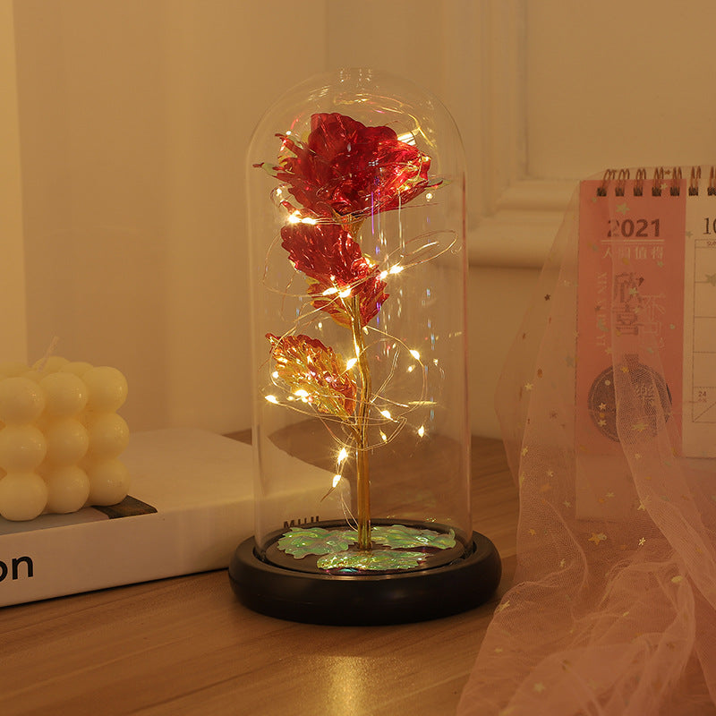 Enchanted Rose Dome Light