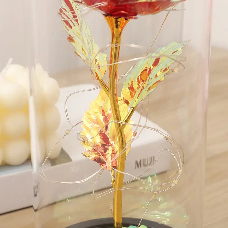 Enchanted Rose Dome Light