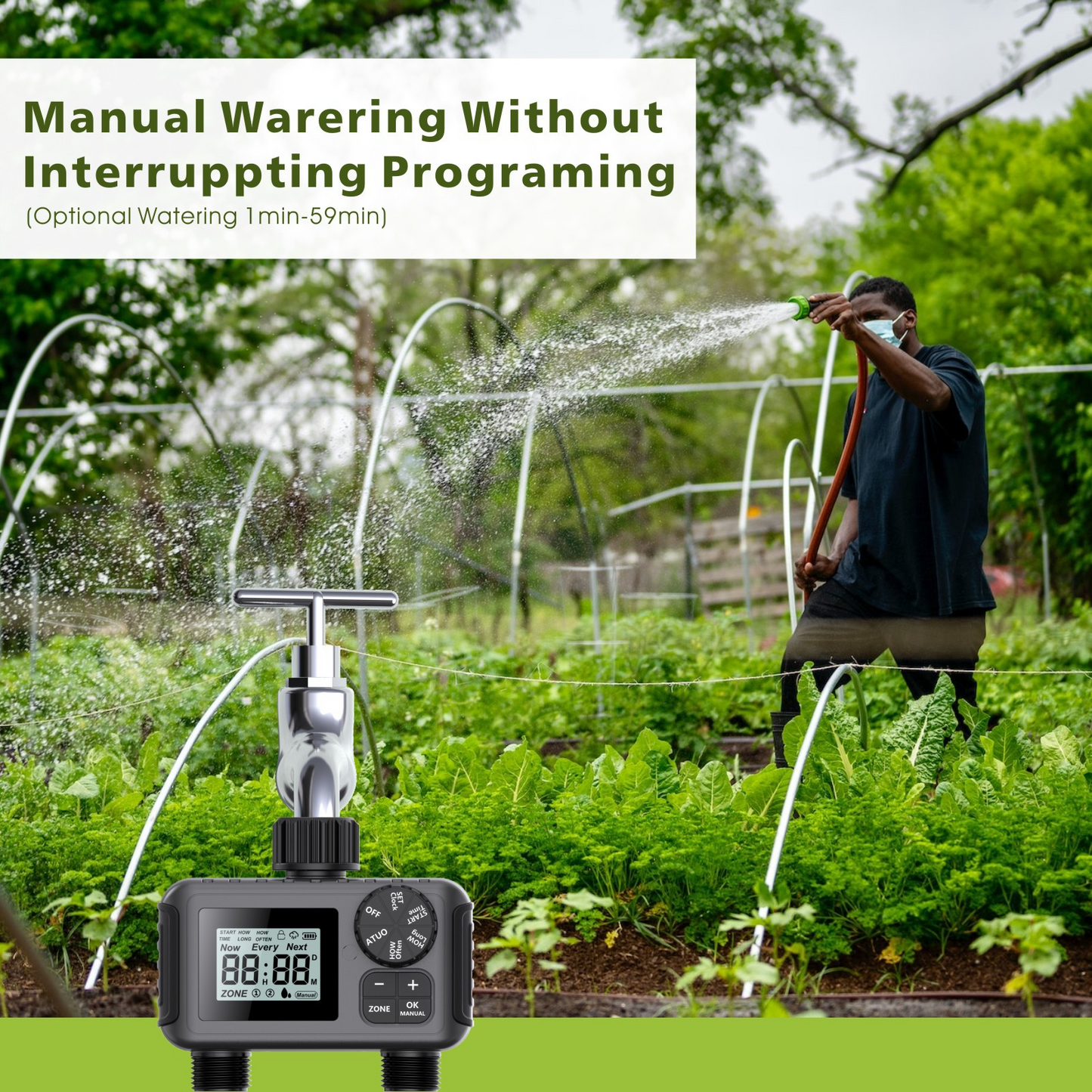 Dual-Zone Automatic Watering Timer