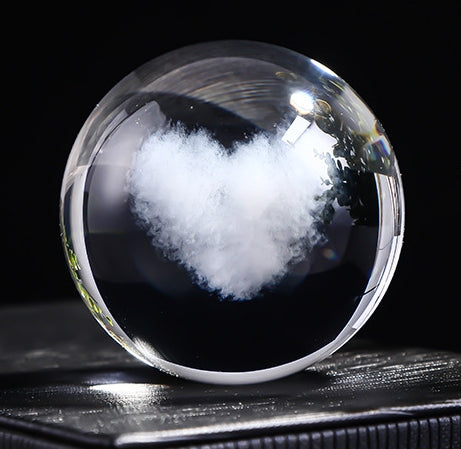 Rotating Crystal Ball Night Light