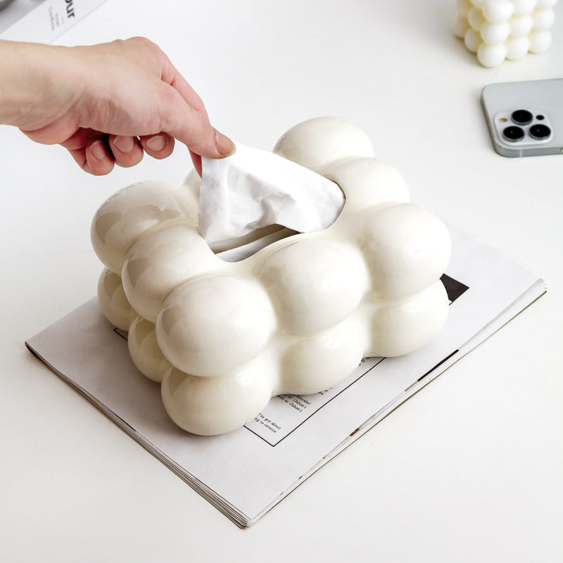 Ceramic Tissue Box Cover
