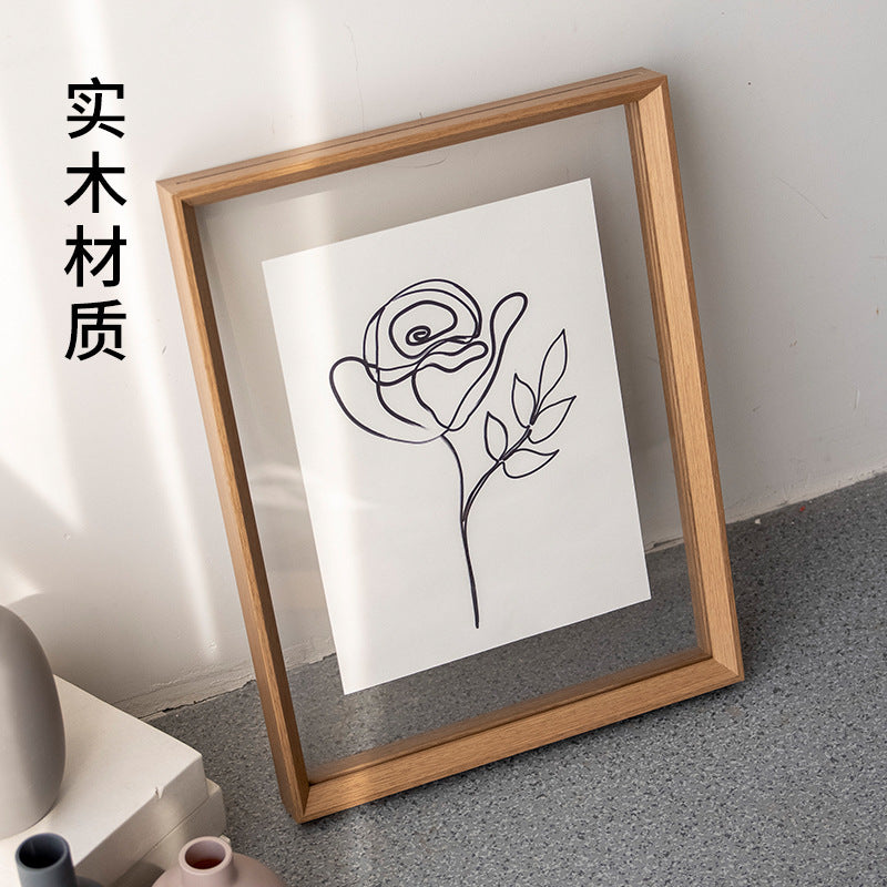 Double-Sided Acrylic Photo Frame