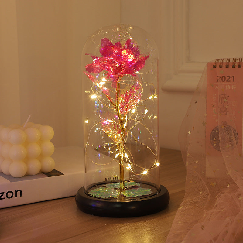 Enchanted Rose Dome Light